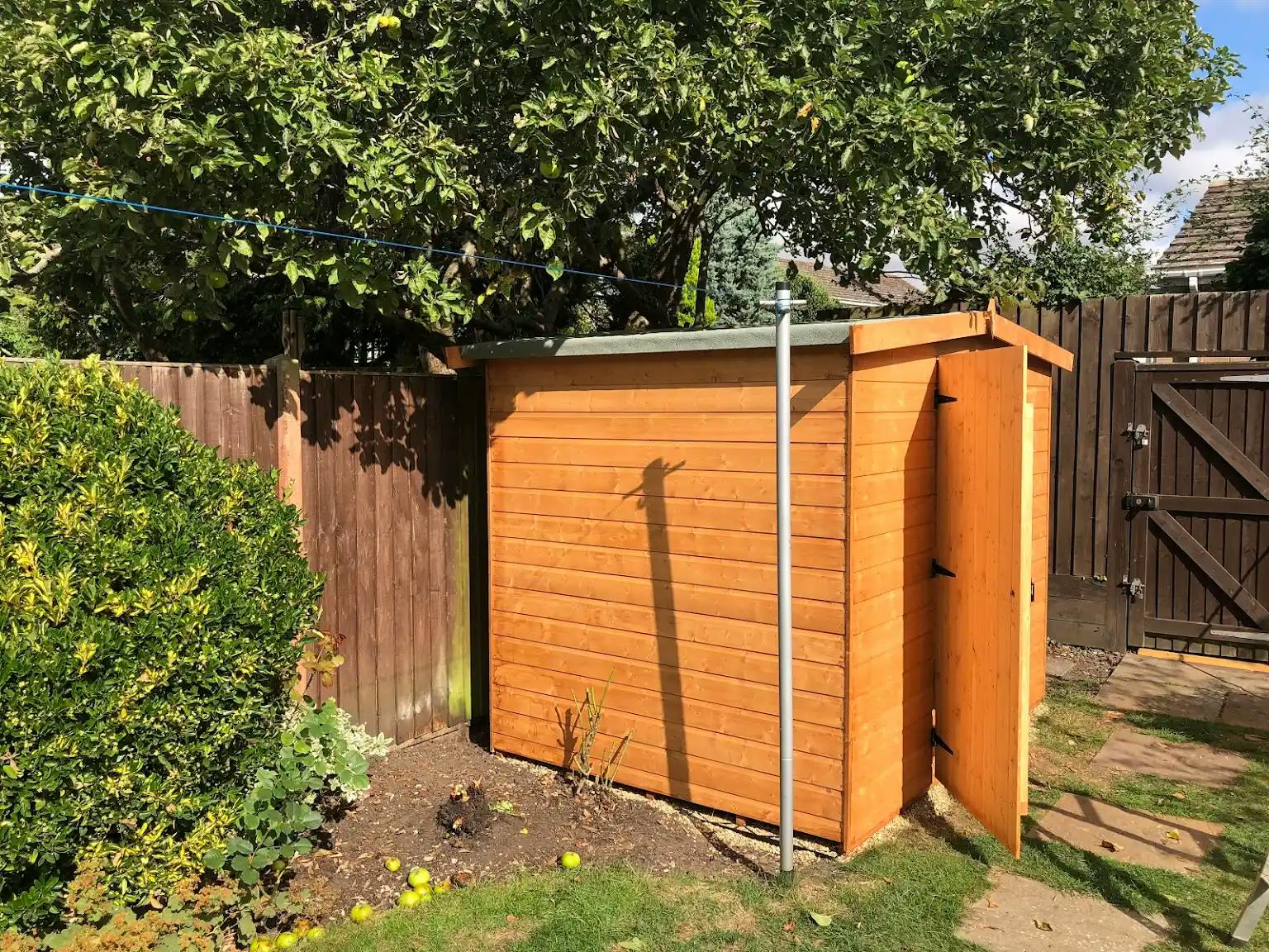 Decking & Sheds example
